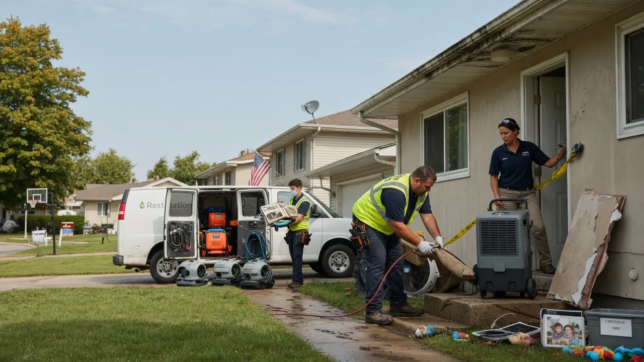 Water Damage Restoration in Paxinos, PA near me